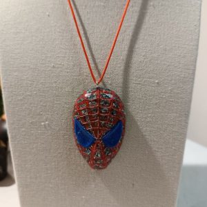 Colgante Orgonita-Electronite SpiderMan Color