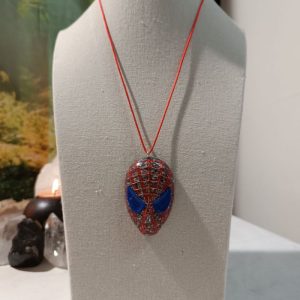 Colgante Orgonita-Electronite SpiderMan Color