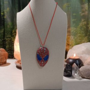 Colgante Orgonita-Electronite SpiderMan Color